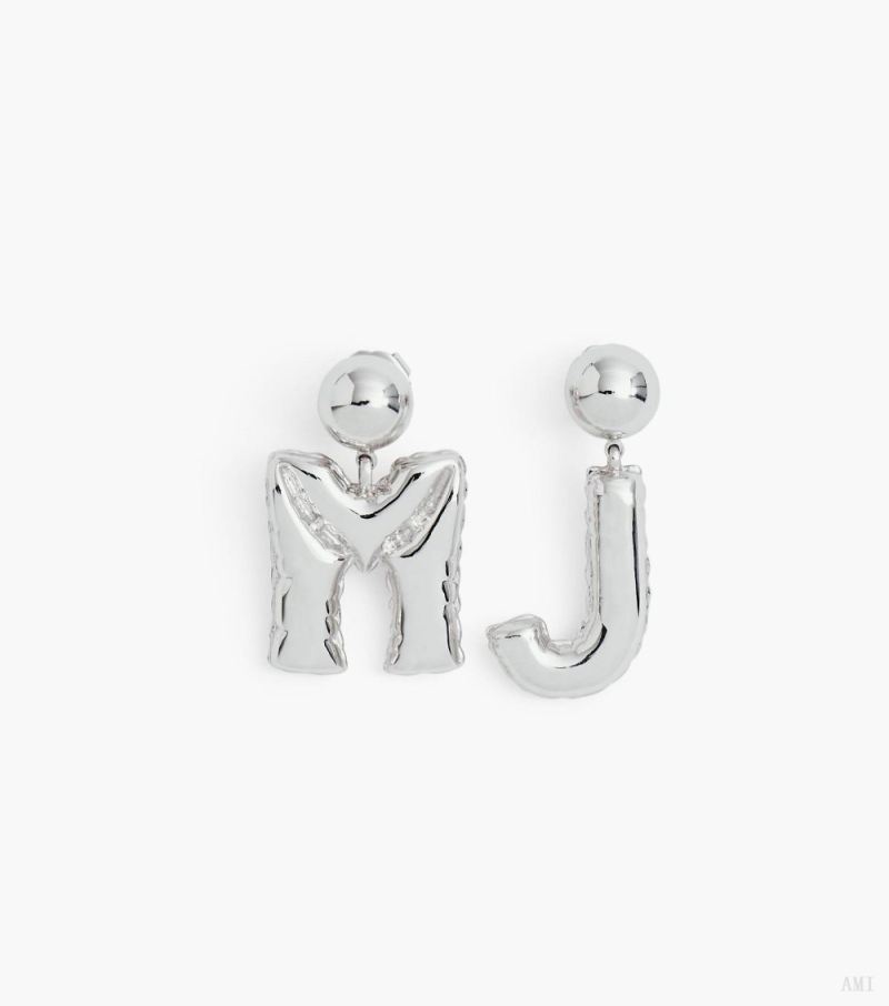 Marc Jacobs | The Mj Balloon Earrings - Silver