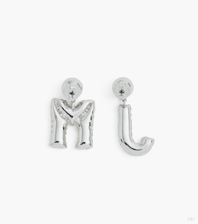 Marc Jacobs | The Mj Balloon Earrings - Silver