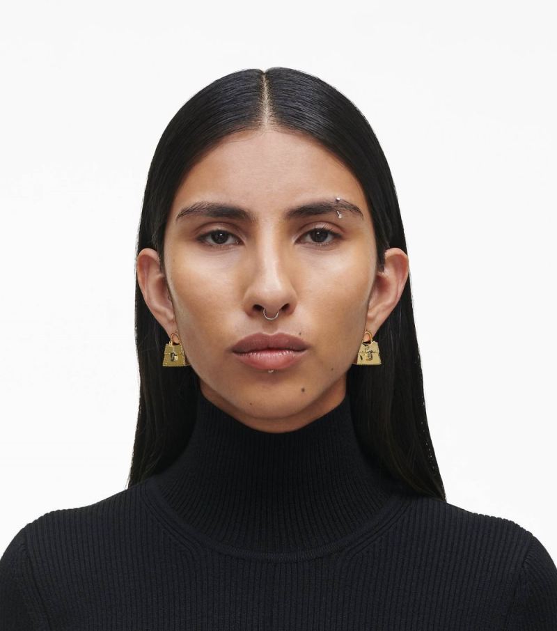 Marc Jacobs | The St. Marc Earrings - Light Antique Gold