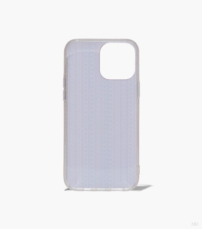 Marc Jacobs | The Monogram Iphone Case 14 Pro - Taupe/Pink