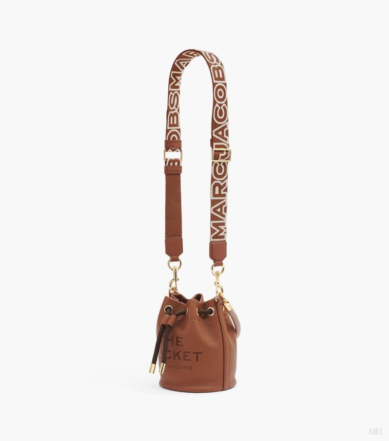 Marc Jacobs | The Thin Outline Logo Webbing Strap - Argan Oil Multi