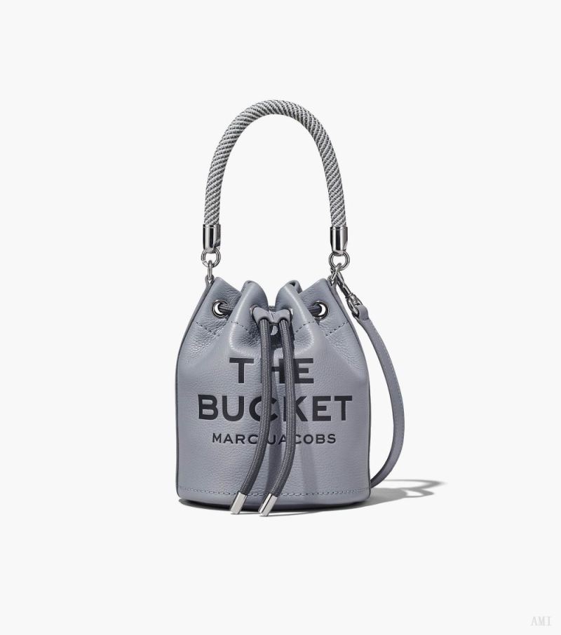 Marc Jacobs | The Leather Bucket Bag - Wolf Grey