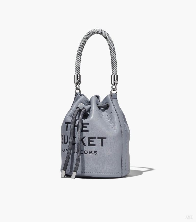 Marc Jacobs | The Leather Bucket Bag - Wolf Grey