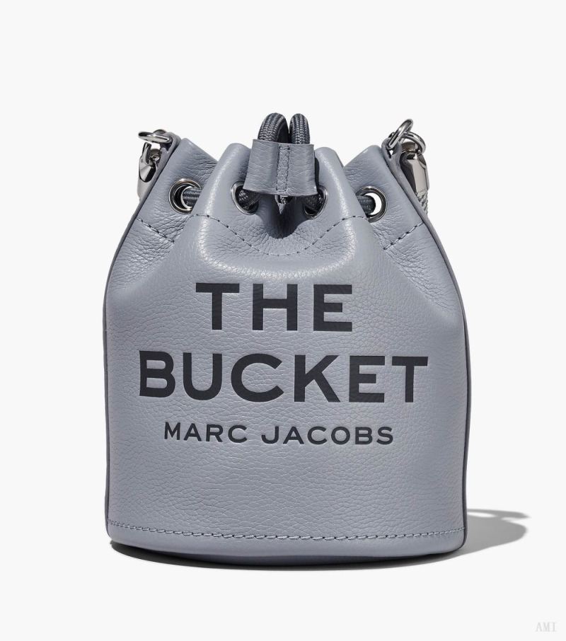 Marc Jacobs | The Leather Bucket Bag - Wolf Grey