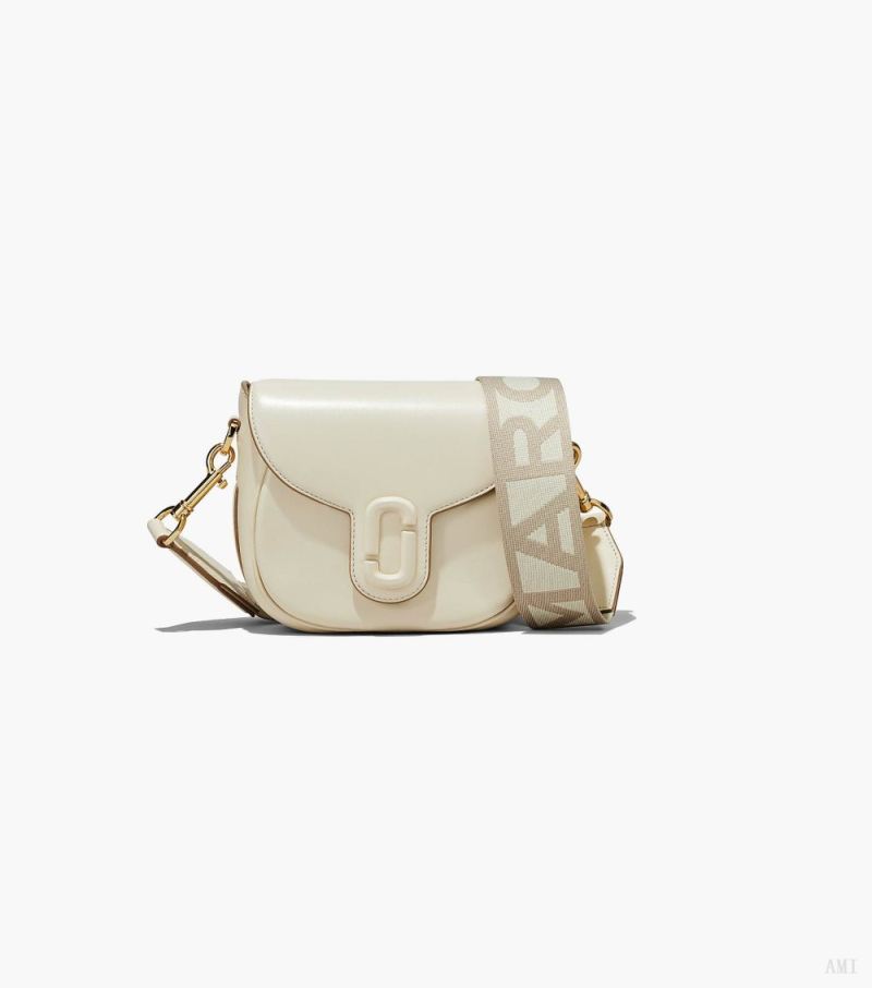 Marc Jacobs | The J Marc Small Saddle Bag - Cloud White - Click Image to Close