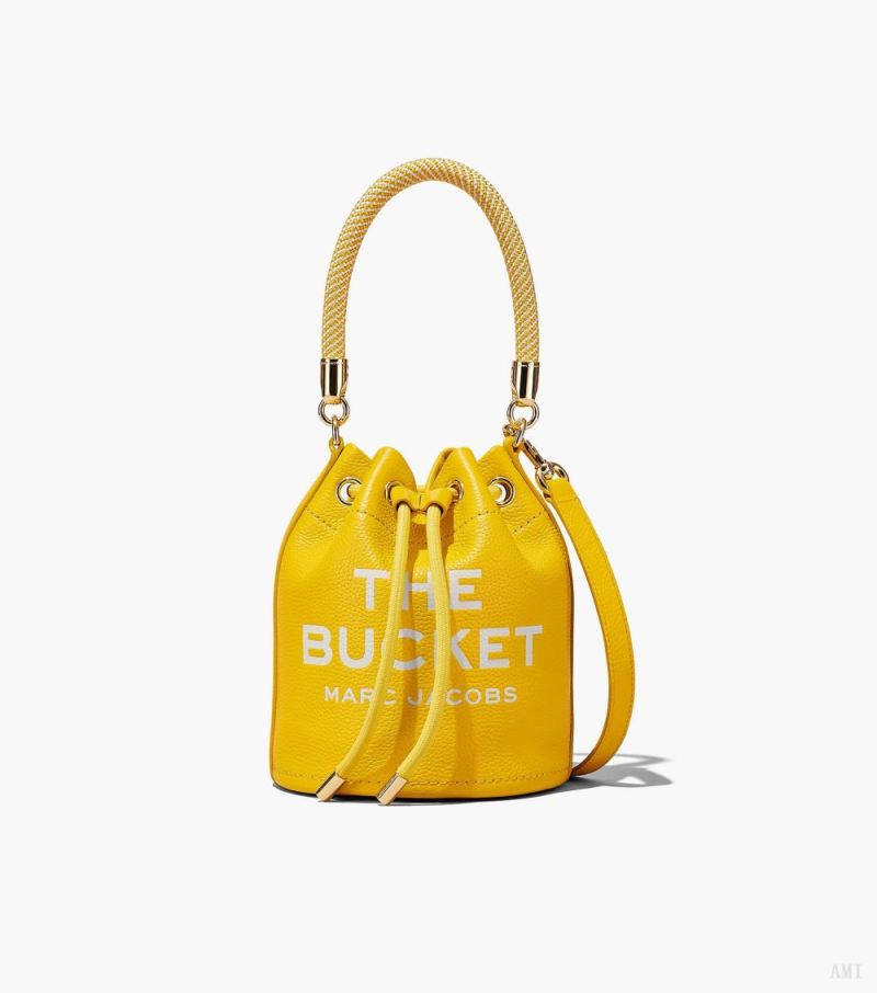 Marc Jacobs | The Leather Bucket Bag - Sun