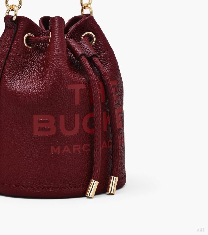 Marc Jacobs | The Leather Bucket Bag - Cherry