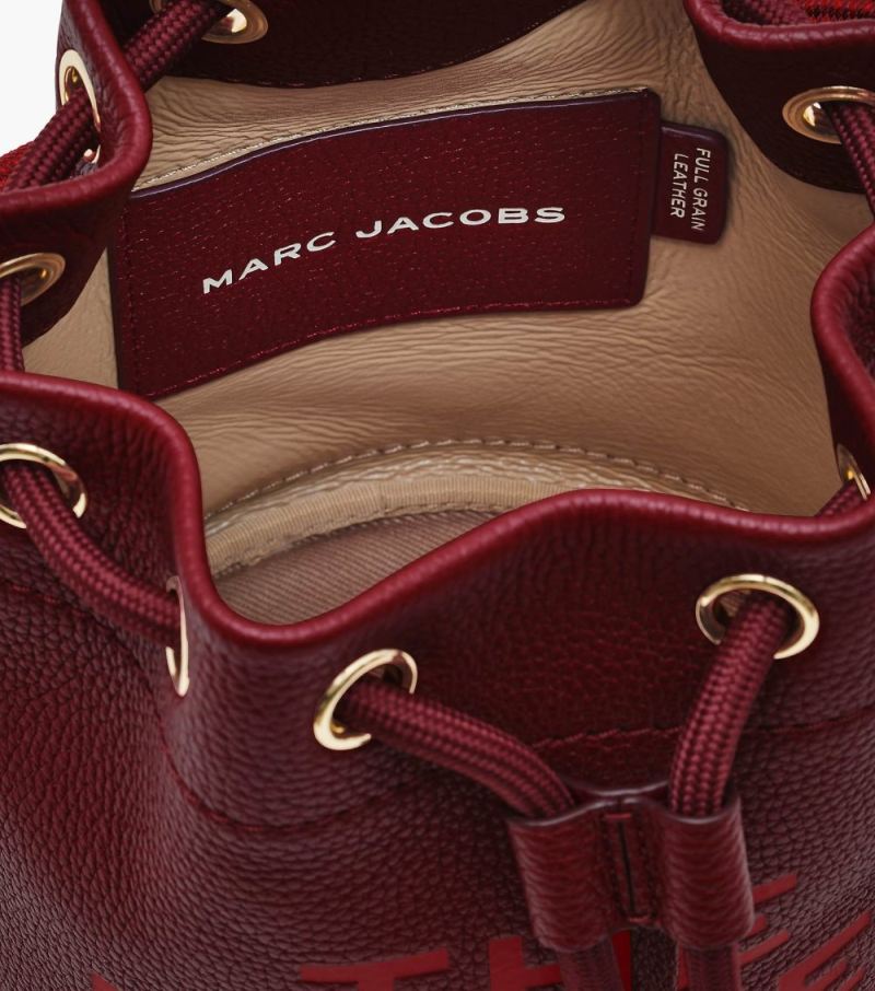 Marc Jacobs | The Leather Bucket Bag - Cherry