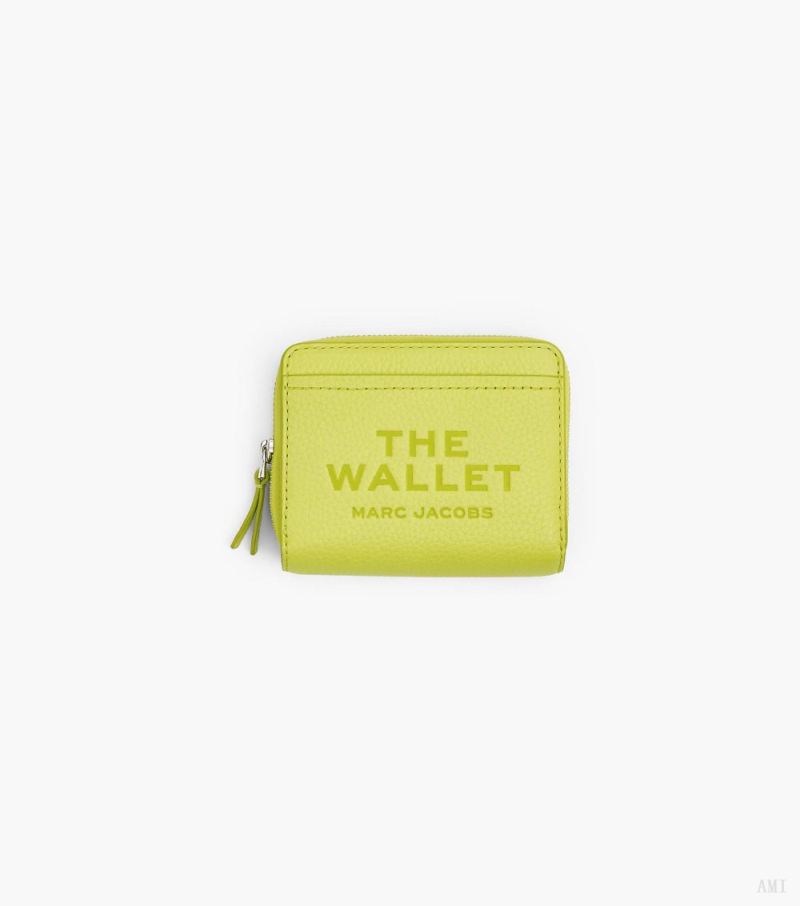 Marc Jacobs | The Leather Mini Compact Wallet - Limoncello - Click Image to Close