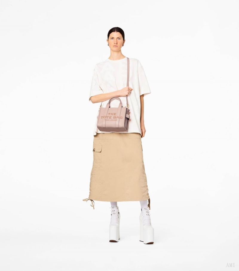 Marc Jacobs | The Leather Small Tote Bag - Rose