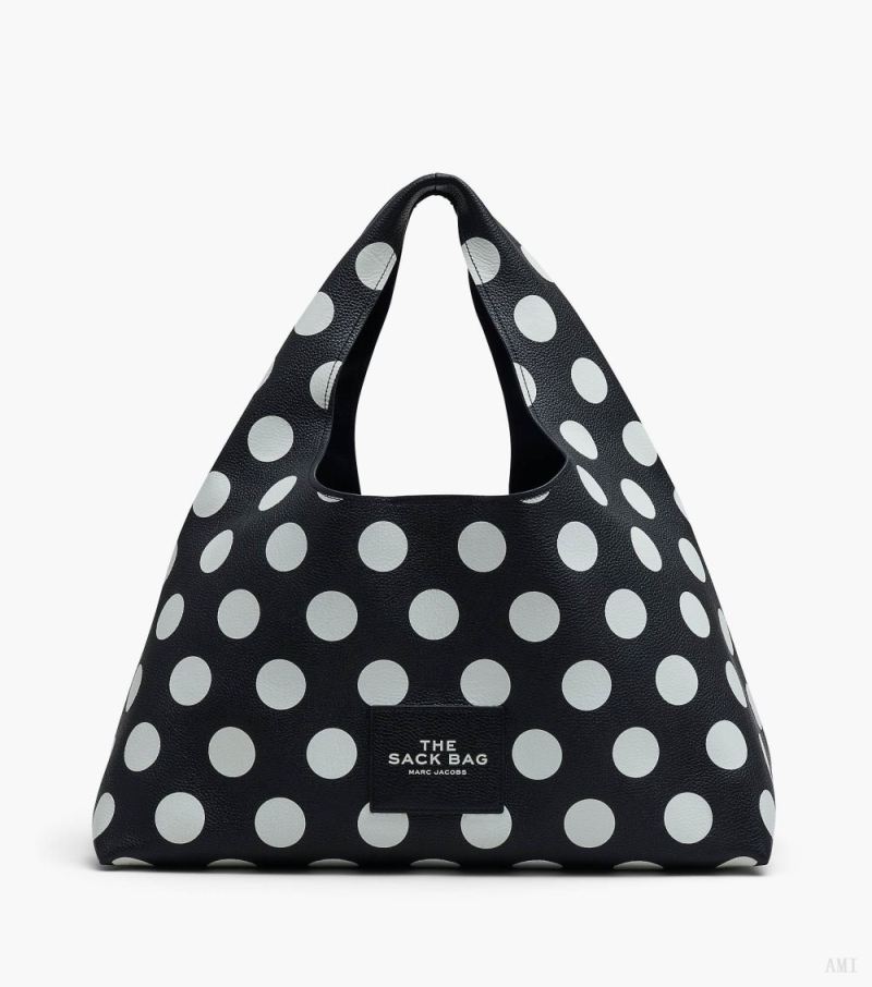 Marc Jacobs | The Spots Xl Sack Bag - Black/White - Click Image to Close