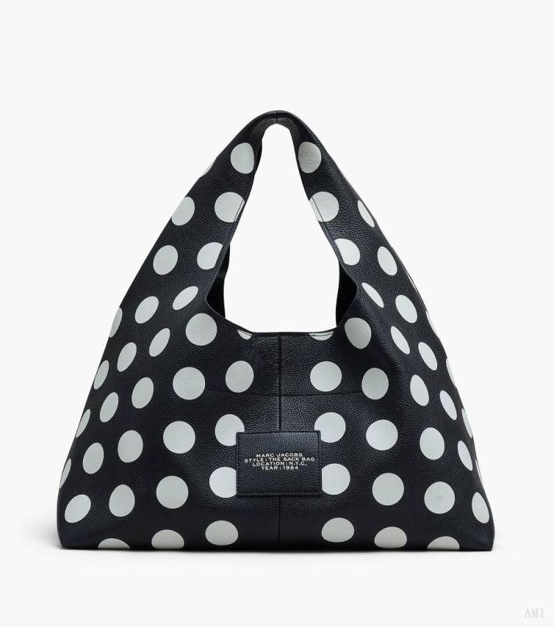 Marc Jacobs | The Spots Xl Sack Bag - Black/White