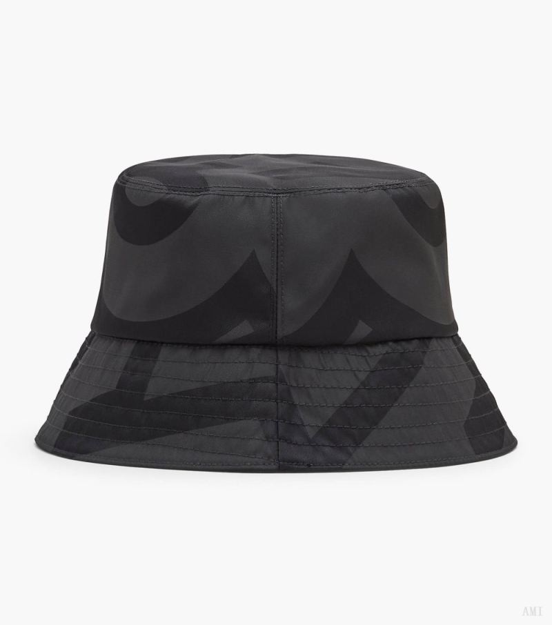 Marc Jacobs | The Nylon Bucket Hat - Black - Click Image to Close