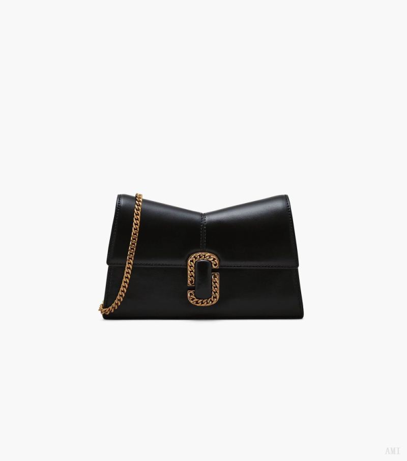 Marc Jacobs | The St. Marc Chain Wallet - Black - Click Image to Close