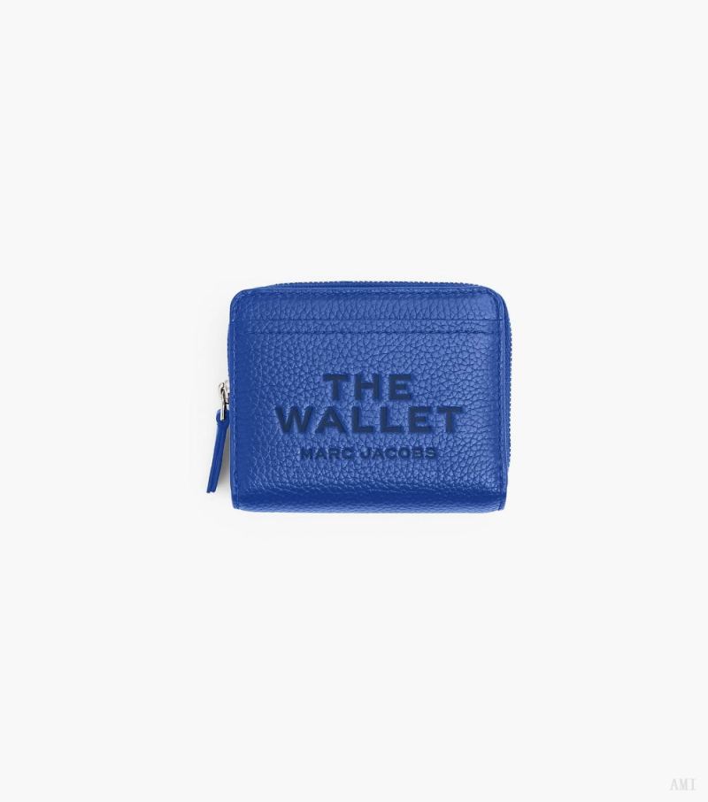 Marc Jacobs | The Leather Mini Compact Wallet - Cobalt