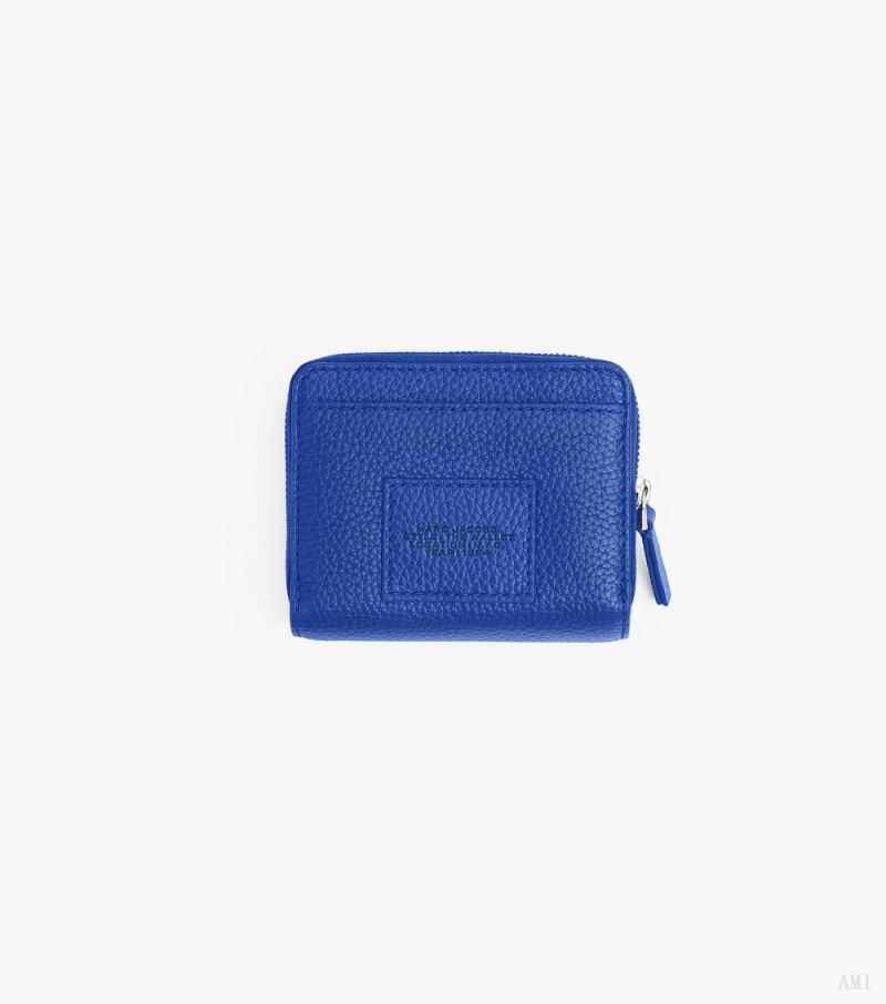 Marc Jacobs | The Leather Mini Compact Wallet - Cobalt