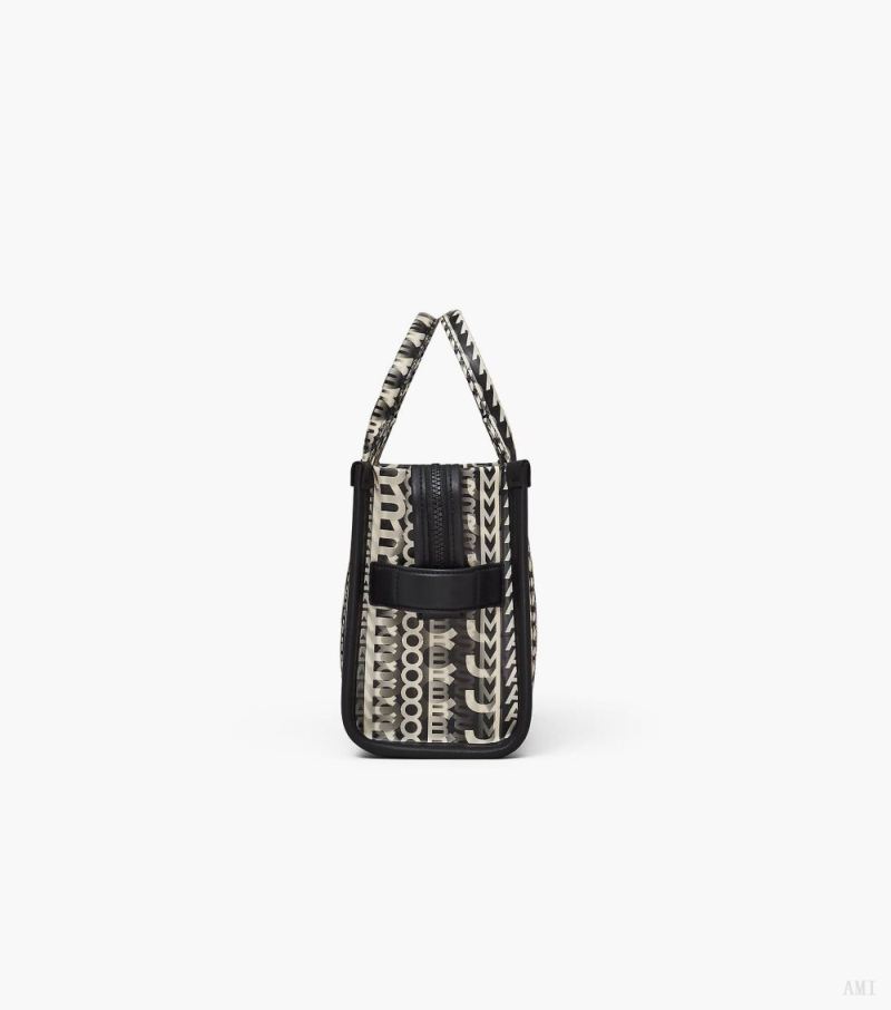 Marc Jacobs | The Monogram Lenticular Small Tote Bag - Black/White