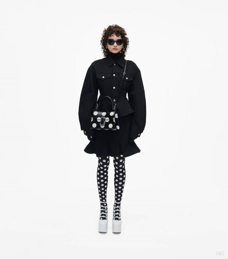 Marc Jacobs | The Spots St. Marc Top Handle - Black/White