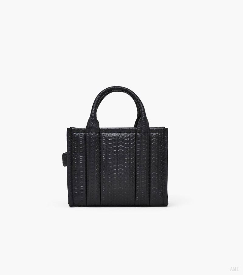 Marc Jacobs | The Monogram Debossed Small Tote Bag - Black