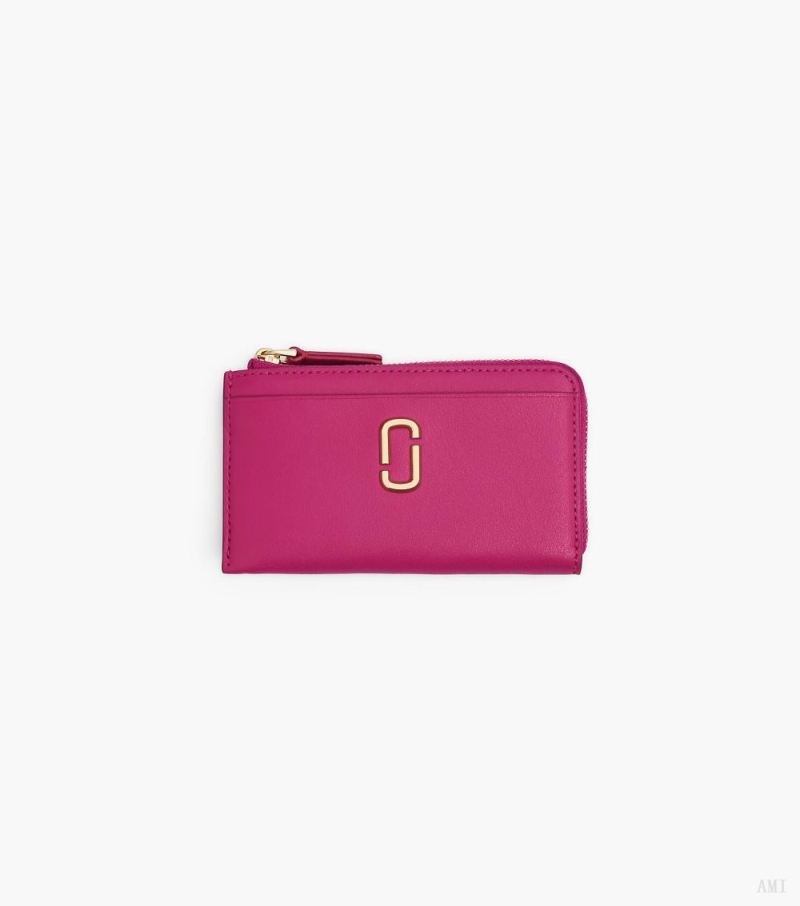 Marc Jacobs | The J Marc Top Zip Multi Wallet - Lipstick Pink