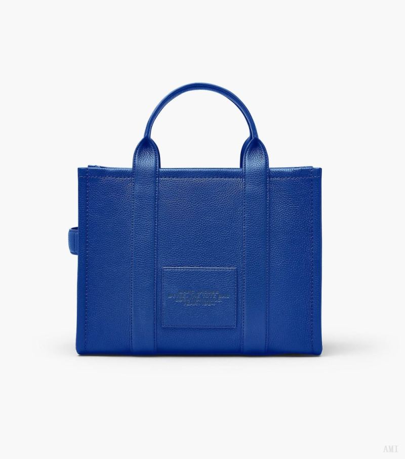 Marc Jacobs | The Leather Medium Tote Bag - Cobalt