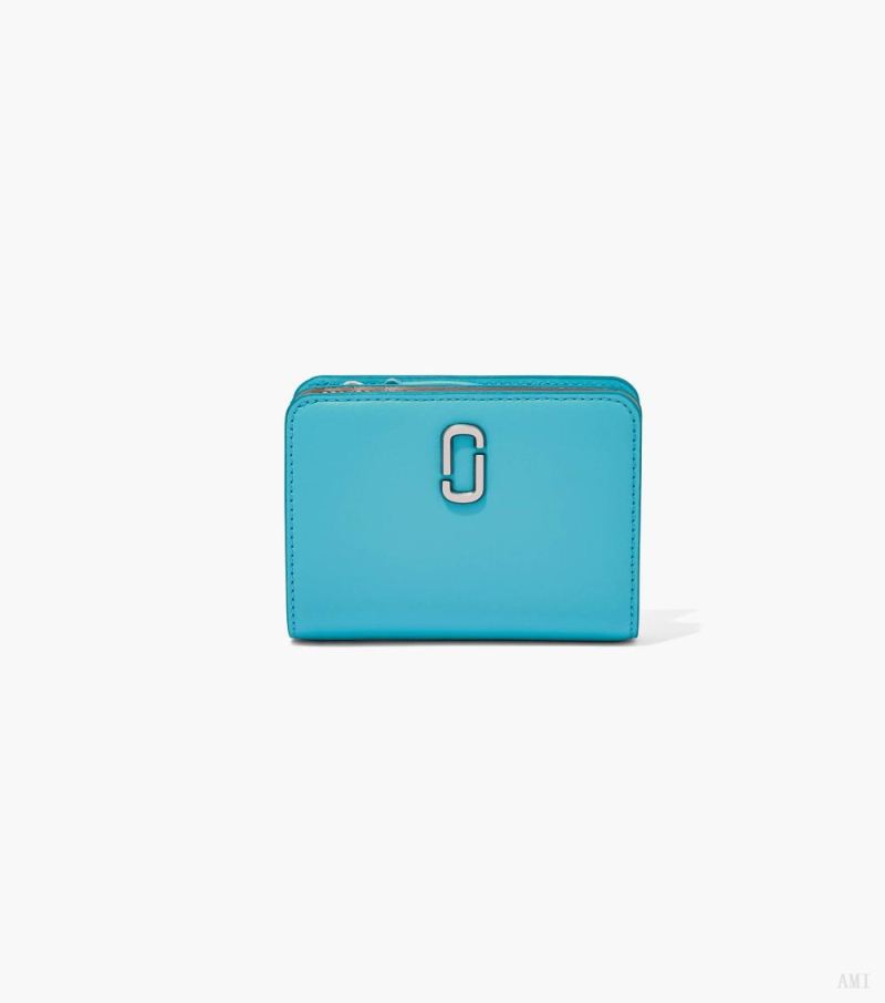 Marc Jacobs | The J Marc Mini Compact Wallet - Pool