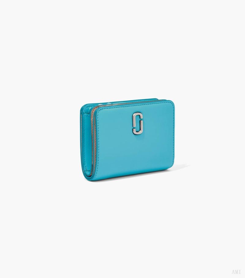 Marc Jacobs | The J Marc Mini Compact Wallet - Pool