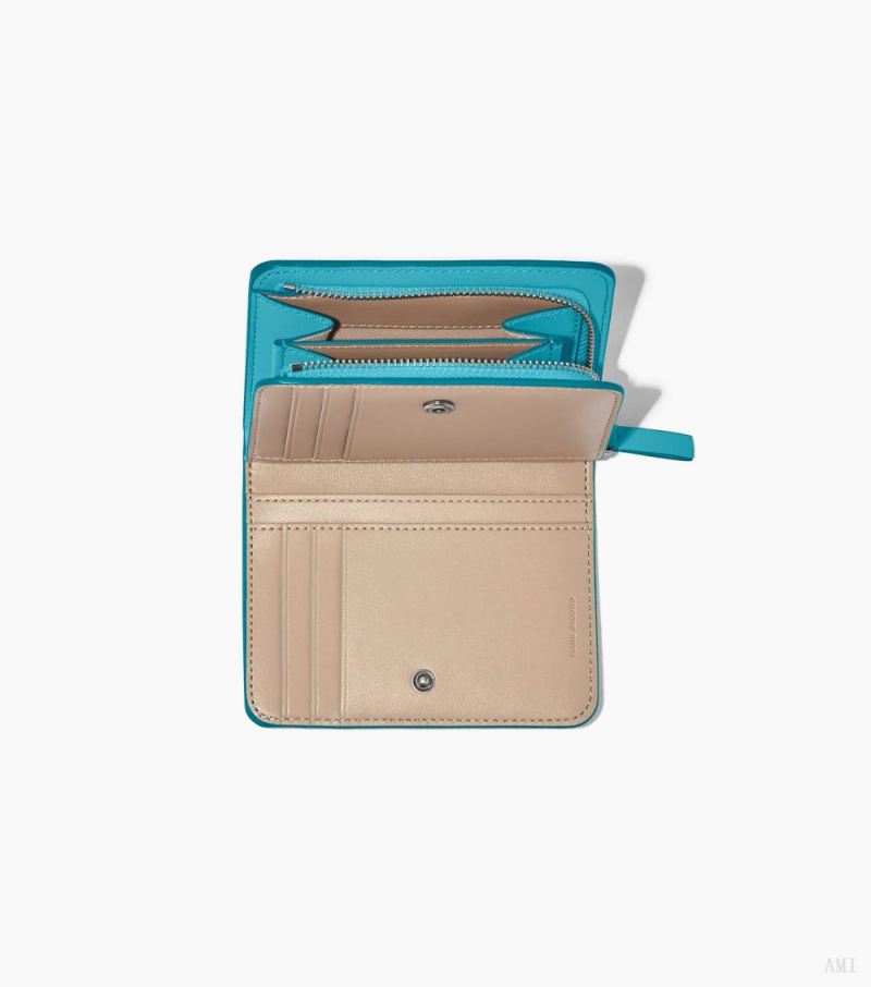 Marc Jacobs | The J Marc Mini Compact Wallet - Pool