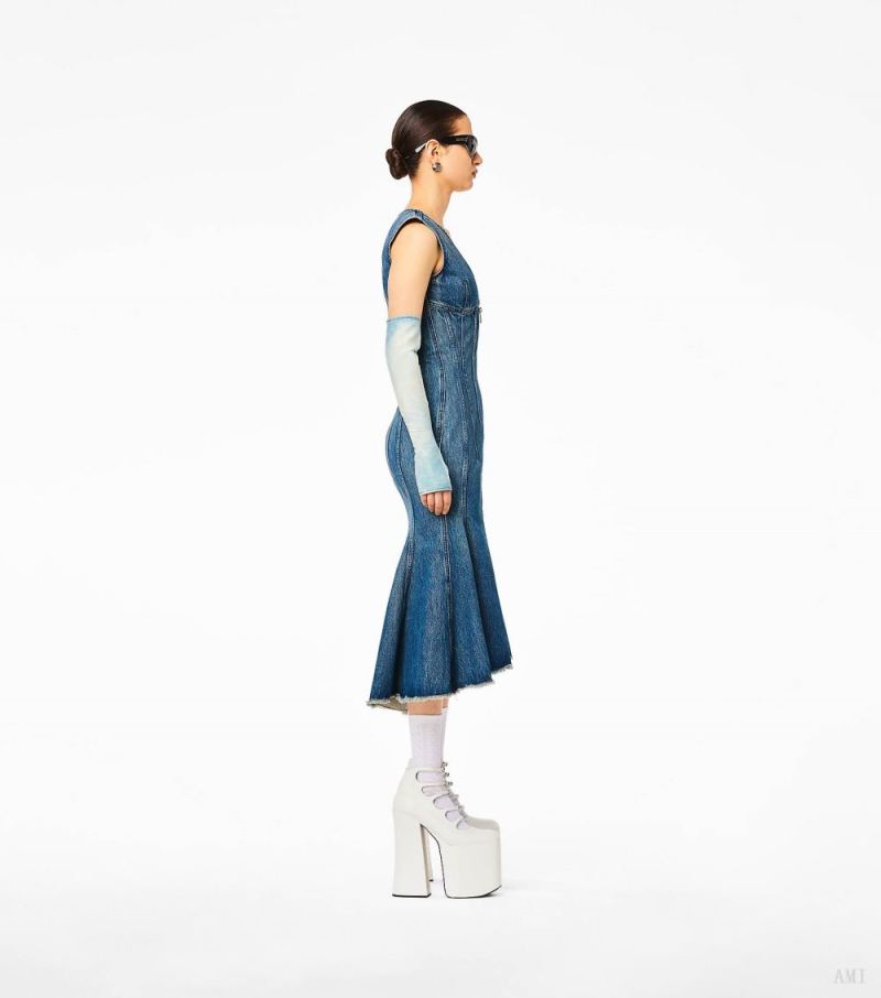 Marc Jacobs | The Wave Denim Dress - Swell Denim