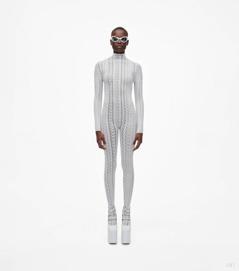 Marc Jacobs | Seamless Catsuit - White - Click Image to Close