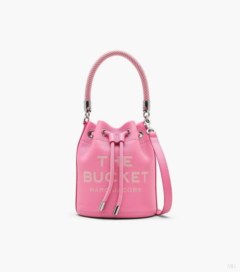 Marc Jacobs | The Leather Bucket Bag - Petal Pink - Click Image to Close