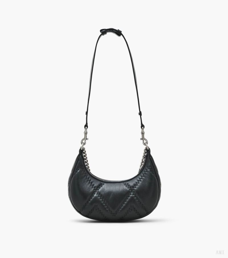 Marc Jacobs | The Quilted Leather Curve Bag - Black