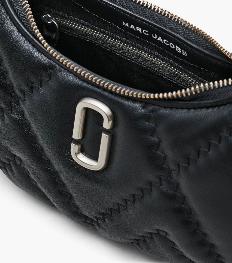 Marc Jacobs | The Quilted Leather Curve Bag - Black