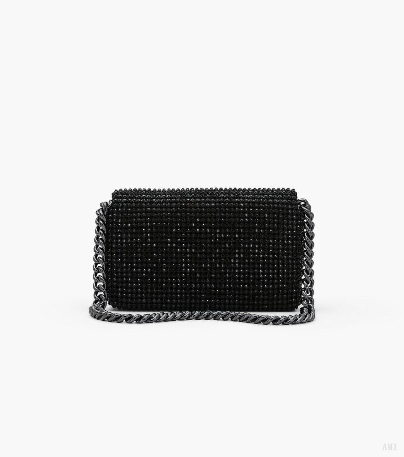 Marc Jacobs | The Rhinestone J Marc Mini Shoulder Bag - Black