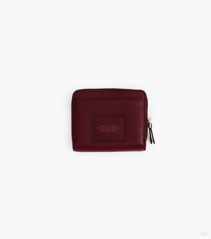 Marc Jacobs | The Leather Mini Compact Wallet - Cherry