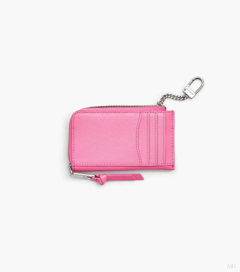 Marc Jacobs | The Utility Snapshot Top Zip Multi Wallet - Petal Pink