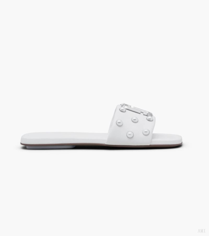 Marc Jacobs | The Pearl J Marc Sandal - White