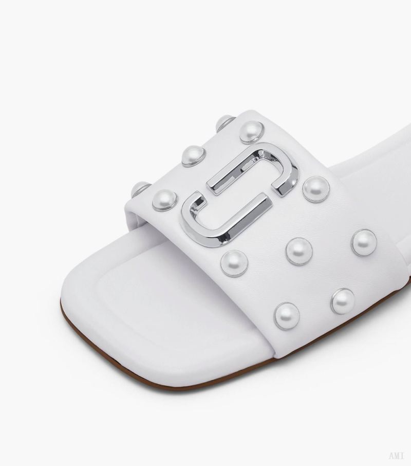 Marc Jacobs | The Pearl J Marc Sandal - White