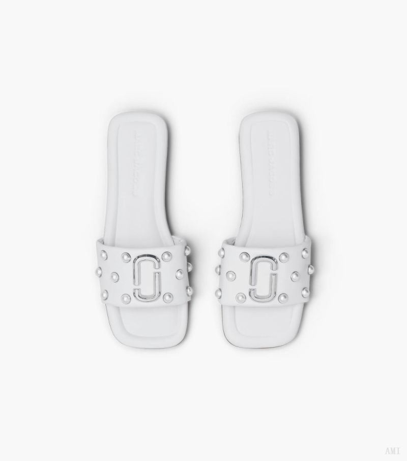 Marc Jacobs | The Pearl J Marc Sandal - White