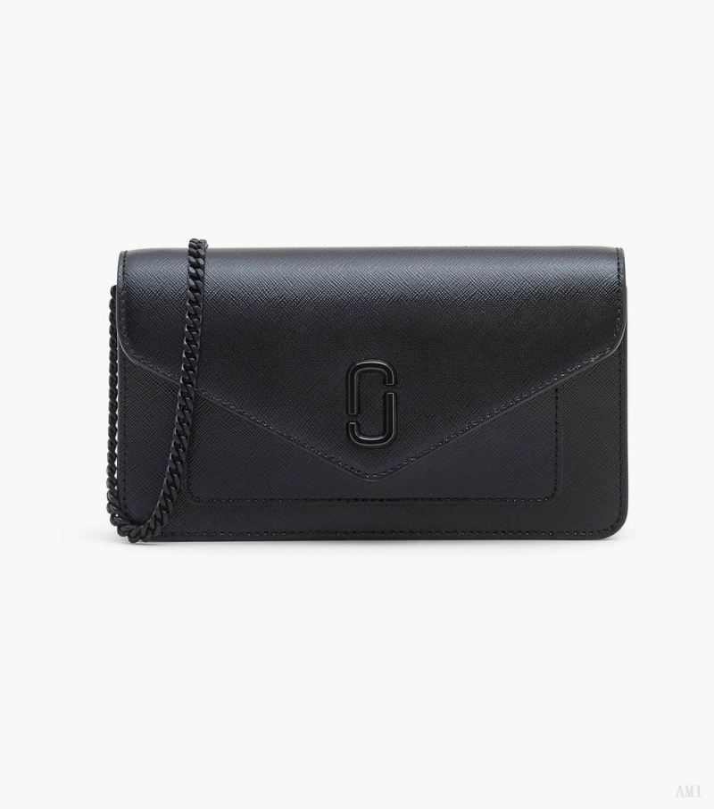 Marc Jacobs | The Longshot Chain Wallet Dtm - Black - Click Image to Close