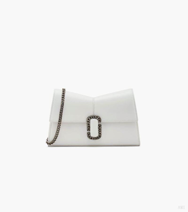 Marc Jacobs | The St. Marc Chain Wallet - White - Click Image to Close