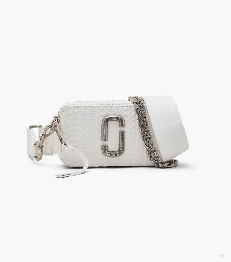 Marc Jacobs | The Monogram Debossed Snapshot - White