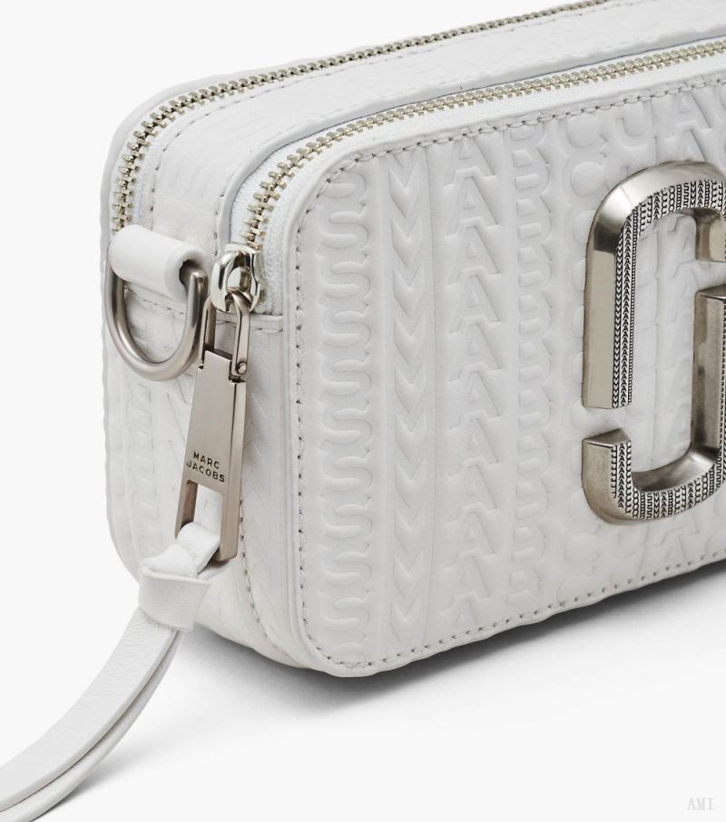 Marc Jacobs | The Monogram Debossed Snapshot - White