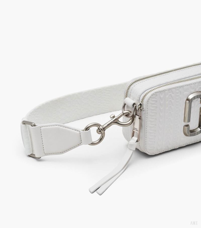 Marc Jacobs | The Monogram Debossed Snapshot - White