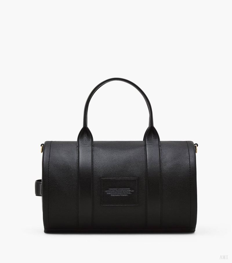 Marc Jacobs | The Leather Large Duffle Bag - Black