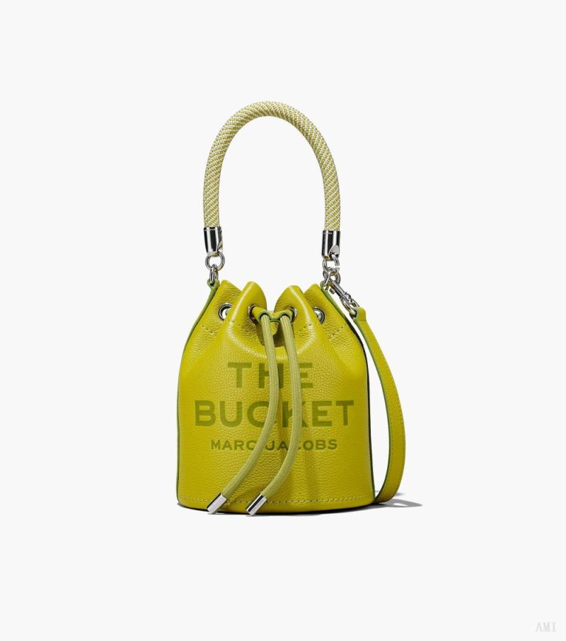 Marc Jacobs | The Leather Bucket Bag - Citronelle