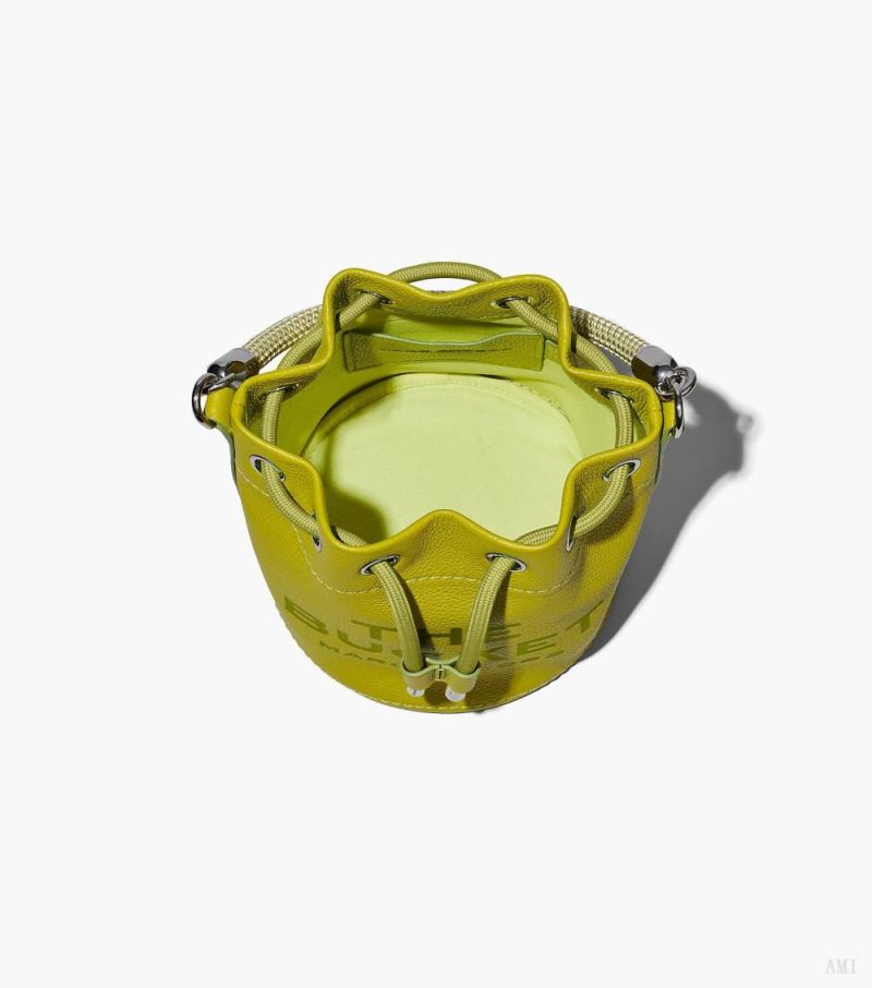 Marc Jacobs | The Leather Bucket Bag - Citronelle