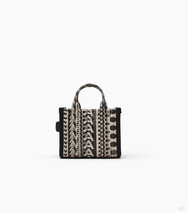 Marc Jacobs | The Monogram Lenticular Mini Tote Bag - Black/White