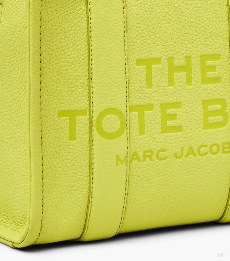 Marc Jacobs | The Leather Small Tote Bag - Limoncello