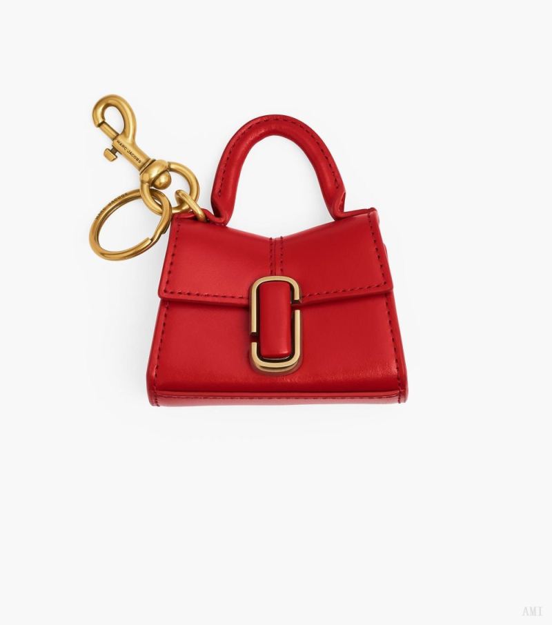 Marc Jacobs | The Nano St. Marc Top Handle Charm - True Red